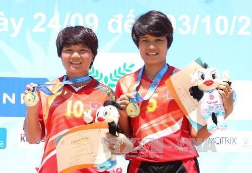 Việt Nam vươn lên đầu bảng xếp hạng trong ngày thi đấu thứ 3 của Đại hội Thể thao Bãi biển Châu Á  - ảnh 1